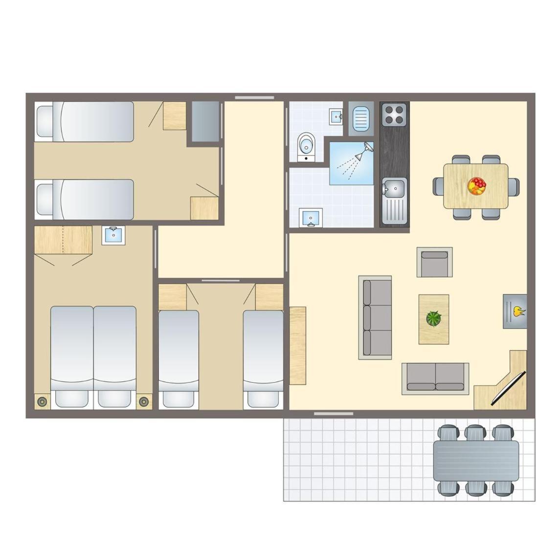 Comfort 6-Person Dog Bungalow In The Holiday Park Landal Heideheuvel Бикберген Экстерьер фото